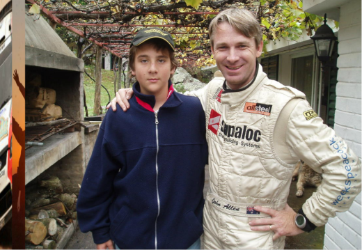 Historia de un joven cordobés en el Rally de Cerdeña