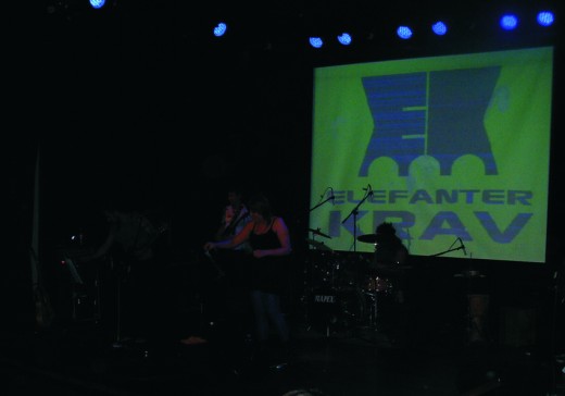 Elefanter Krav hizo más que música