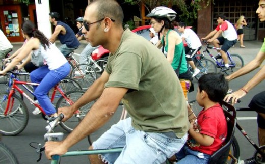 La bicicleteada de Biciurbanos en imágenes