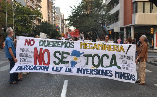 Córdoba marchó contra la Megaminería