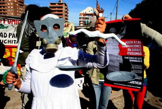 Marcha en reclamo de justicia por las Madres de Barrio Ituzaingó