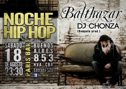 Balthazar – Noche Hip Hop