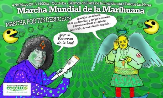 Llega la Marcha Mundial de la Marihuana