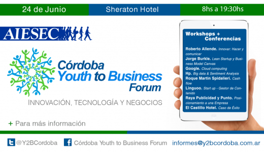 Llega a Córdoba el foro «Youth to Business»