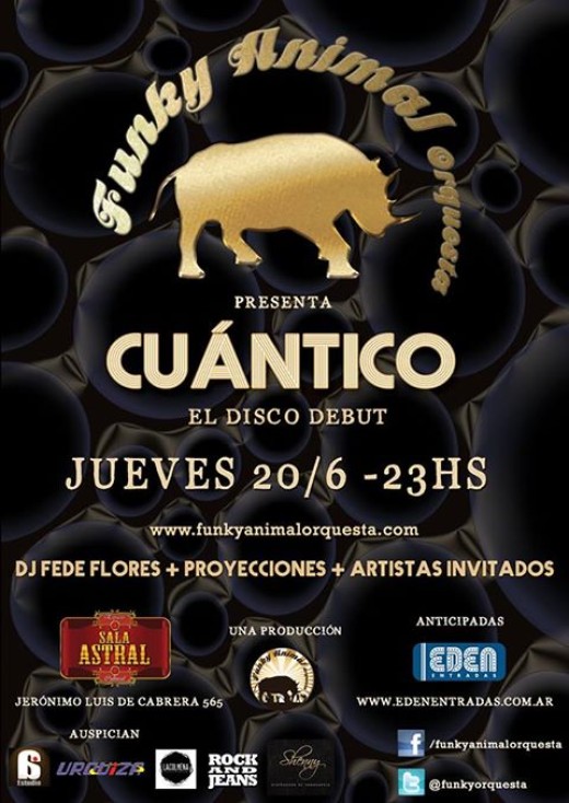 La Funky Animal Orquesta presenta «Cuántico»