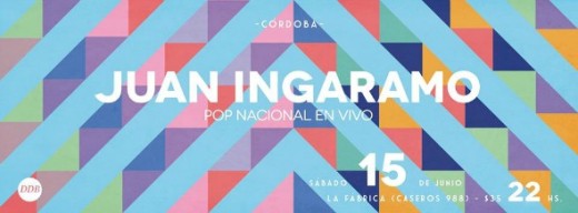 Juan Ingaramo presenta su primer disco “Pop Nacional”