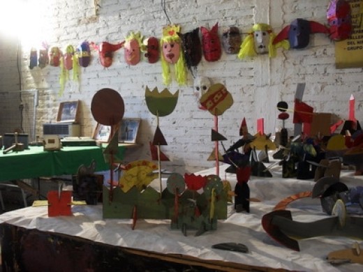 Muestra de talleres de oficios en la Biblioteca Popular de Bella Vista
