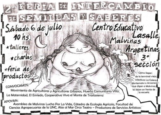 Segunda feria de intercambio de semillas y saberes