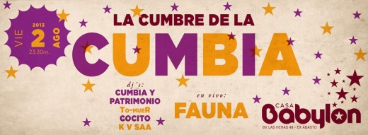 Ya llega «La Cumbre de la Cumbia»