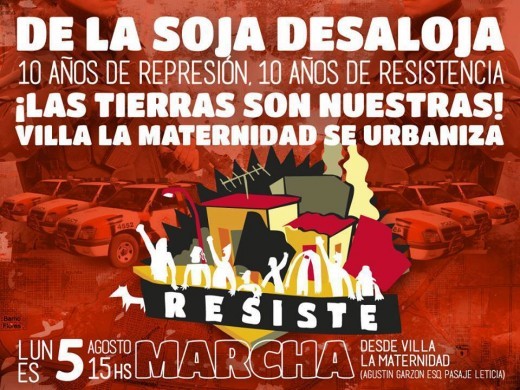 Marcharán en apoyo a Villa la Maternidad