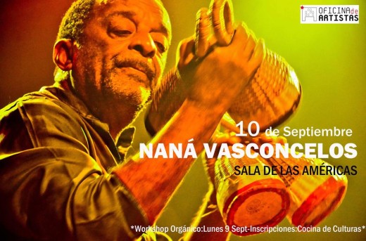 Naná Vasconcelos en Córdoba