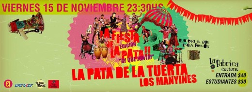 ¡Ay qué junta! La Pata de la Tuerta y los Manyines de fiesta