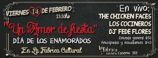 Un amor de fiesta en La Fábrica