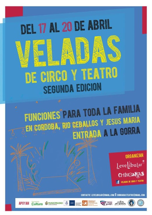 Abril nos trae Veladas de Circo y Teatro