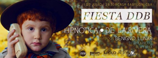 Fiesta Discos del Bosque en Casa Babylon