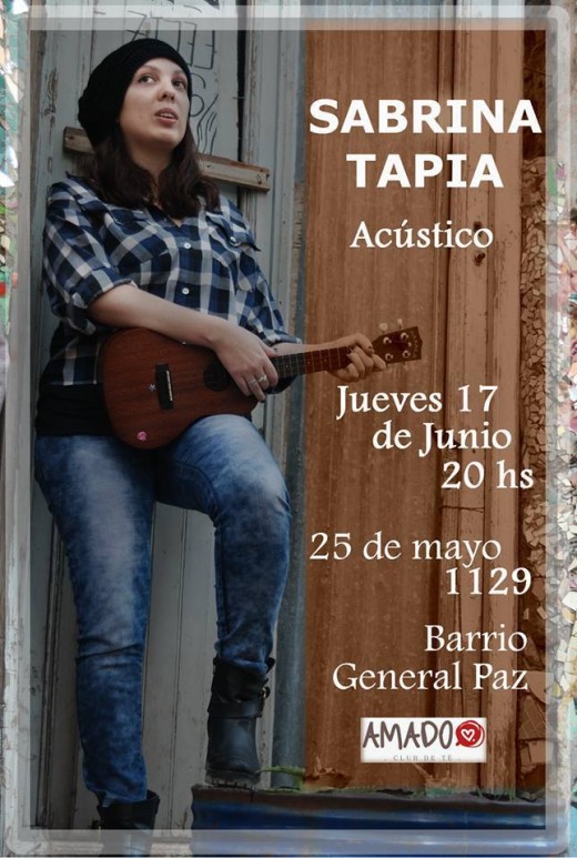 Se viene un nuevo acústico de Sabrina Tapia