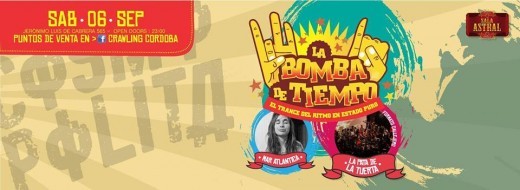 Fiesta con La Bomba de Tiempo, La Pata de la Tuerta y Dj Mar Atlántica