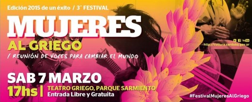 Tercer Festival Mujeres al Griego