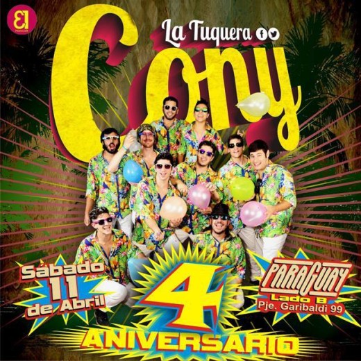 Te invitamos a festejar con Cony la Tuquera