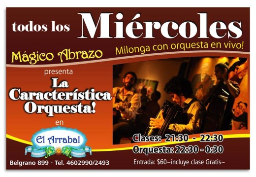 La Característica Orquesta en escena