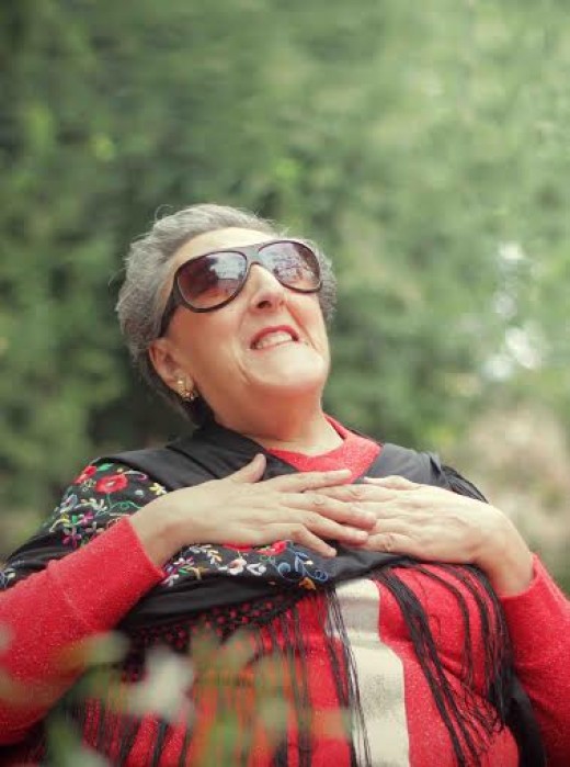 Elvira Ceballos en concierto