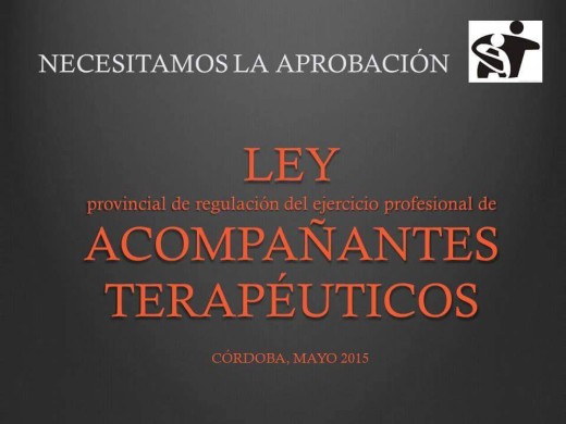 Concentración por la Ley de Acompañantes Terpéuticos