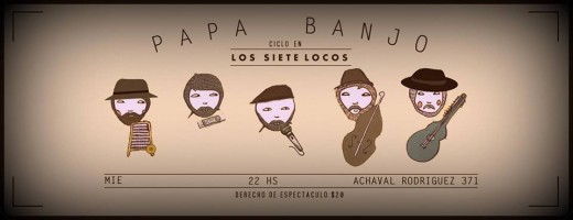 Papa Banjo en vivo