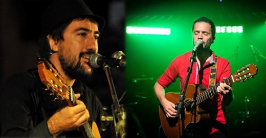 Marcos Luc y Daniel Drexler en concierto