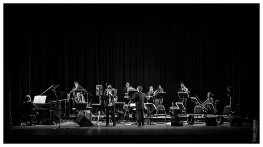 Orquesta Provincial de Música Ciudadana junto a Franco Luciani