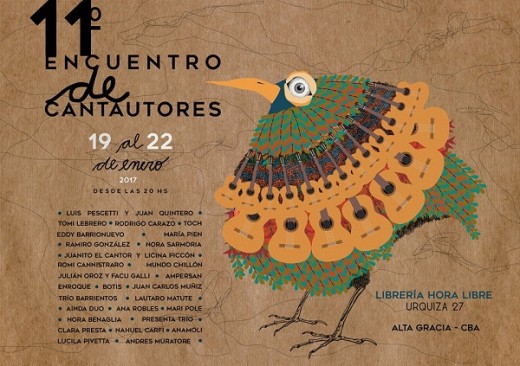 11° Encuentro de Cantautores en Alta Gracia