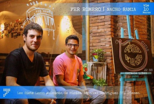 Fer Romero y Nacho Ramia presentan «Música de la casa»