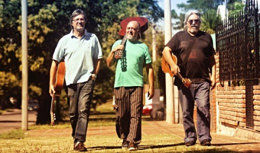 Ariel Borda, Sergio Korn y Horacio Sosa en concierto