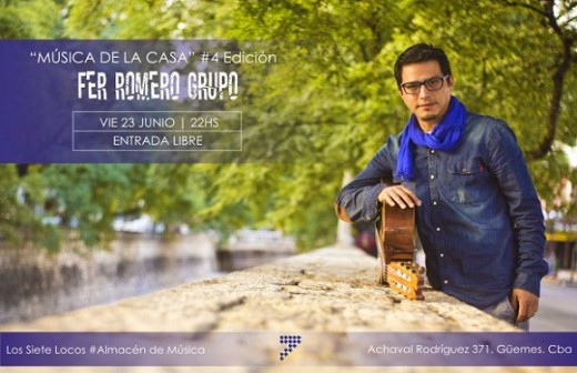 Fer Romero en «Música de la Casa»