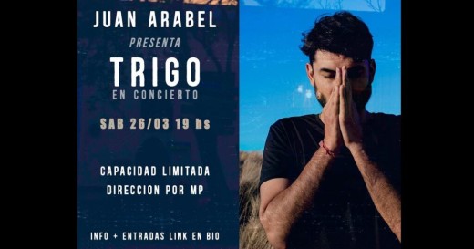 Juan Arabel presenta «Trigo»