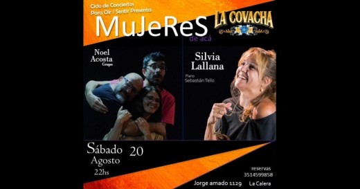 Silvia Lallana en La Covacha
