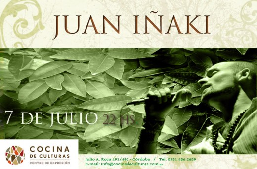 Juan Iñaki en Cocina de Culturas