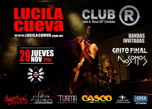 Lucila Cueva en Club R