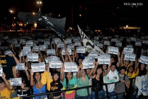 Córdoba pidió una vez más por la libertad a Callejeros
