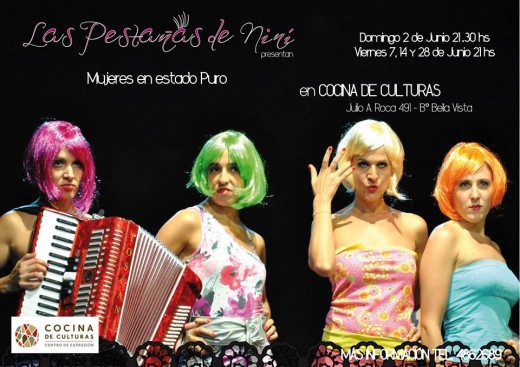 Mujeres en Estado Puro, un espectáculo de Café Concert en Cocina de Culturas