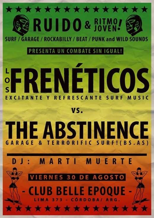 Se presentan «Los Frenéticos» y «The Abstinence»