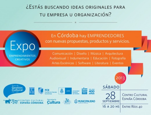 Llegan las primeras Jornadas Creativas en Córdoba