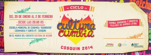 Ciclo Cultura Cumbia en Cosquín