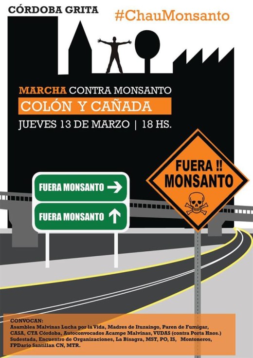 Una nueva marcha contra Monsanto