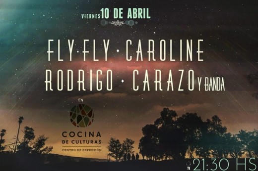 Fly Fly Caroline y Rodrigo Carazo en vivo