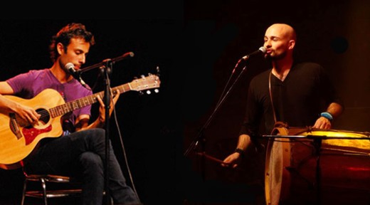 Lucas Heredia y Juan Iñaki en concierto
