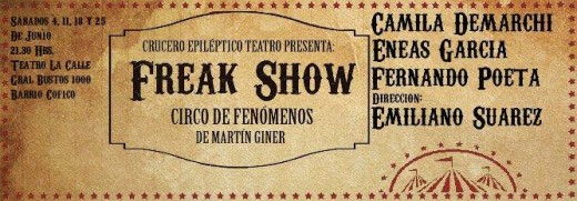 Freak show, Circo de fenómenos