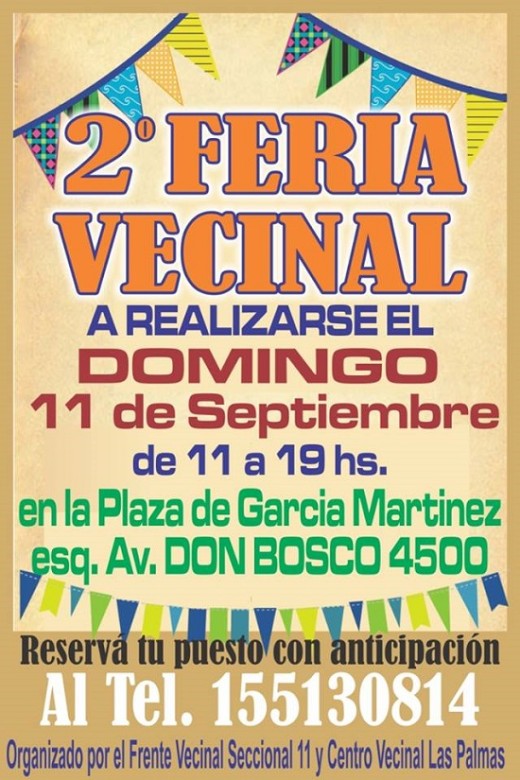 Segunda Feria Vecinal en Las Palmas