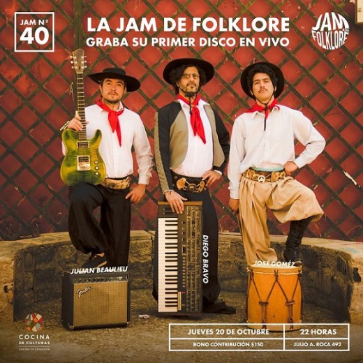 La Jam de Folclore graba su primer disco en vivo
