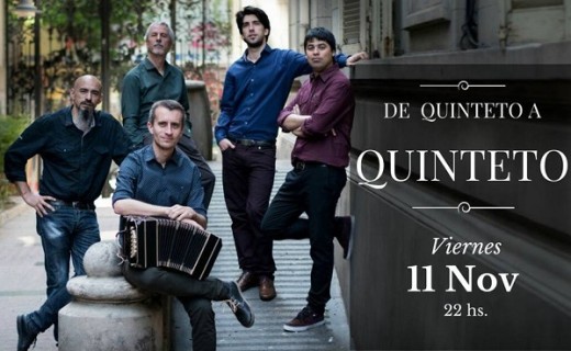 Damián Torres Quinteto tributa a Piazzolla