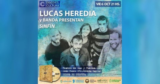 Lucas Heredia presenta «Sinfín»
